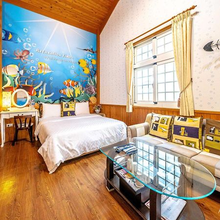 Apartmán Fish House 宜蘭獨棟別墅 戲水池 生態diy 安農溪自行車 Dongshan  Exteriér fotografie