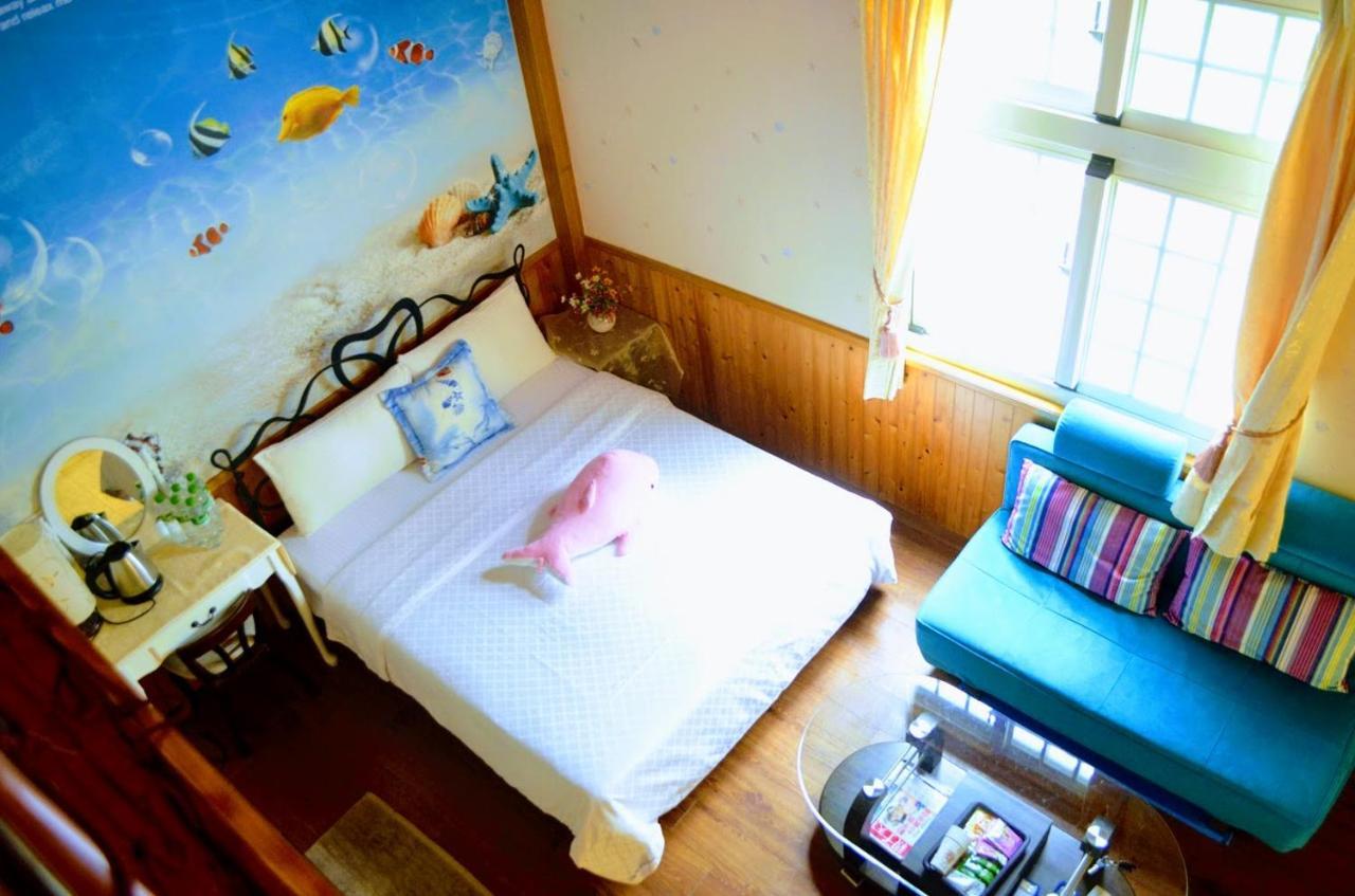 Apartmán Fish House 宜蘭獨棟別墅 戲水池 生態diy 安農溪自行車 Dongshan  Exteriér fotografie