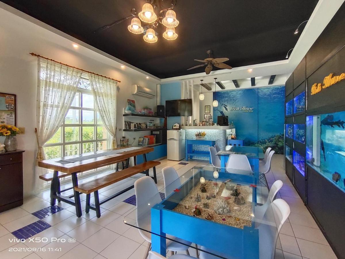 Apartmán Fish House 宜蘭獨棟別墅 戲水池 生態diy 安農溪自行車 Dongshan  Exteriér fotografie