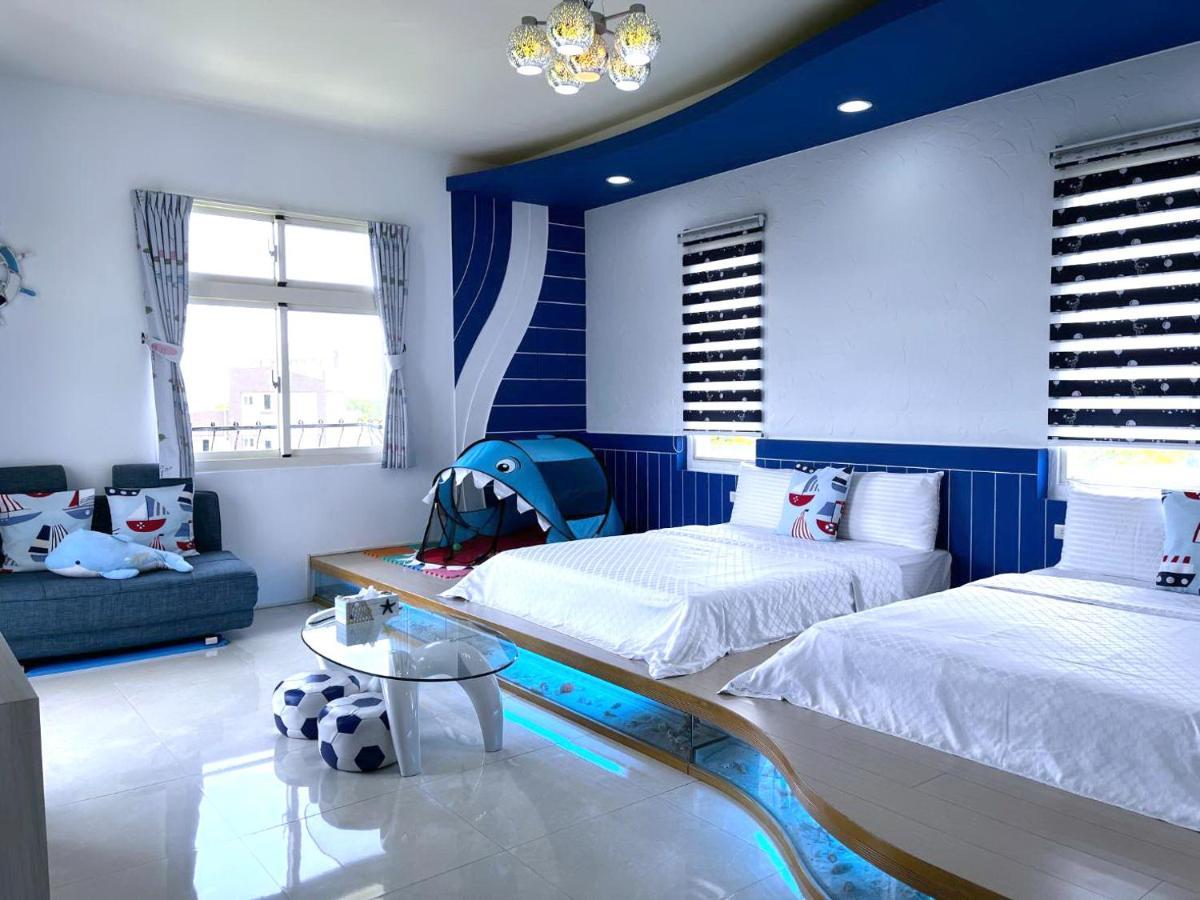 Apartmán Fish House 宜蘭獨棟別墅 戲水池 生態diy 安農溪自行車 Dongshan  Exteriér fotografie