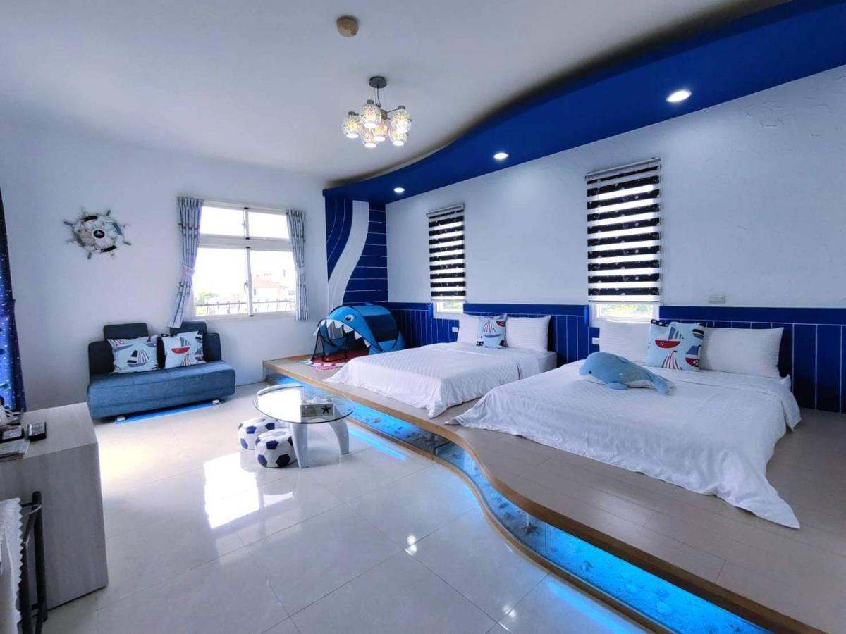 Apartmán Fish House 宜蘭獨棟別墅 戲水池 生態diy 安農溪自行車 Dongshan  Exteriér fotografie