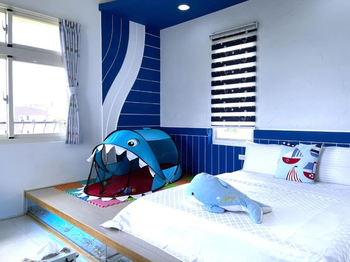 Apartmán Fish House 宜蘭獨棟別墅 戲水池 生態diy 安農溪自行車 Dongshan  Exteriér fotografie