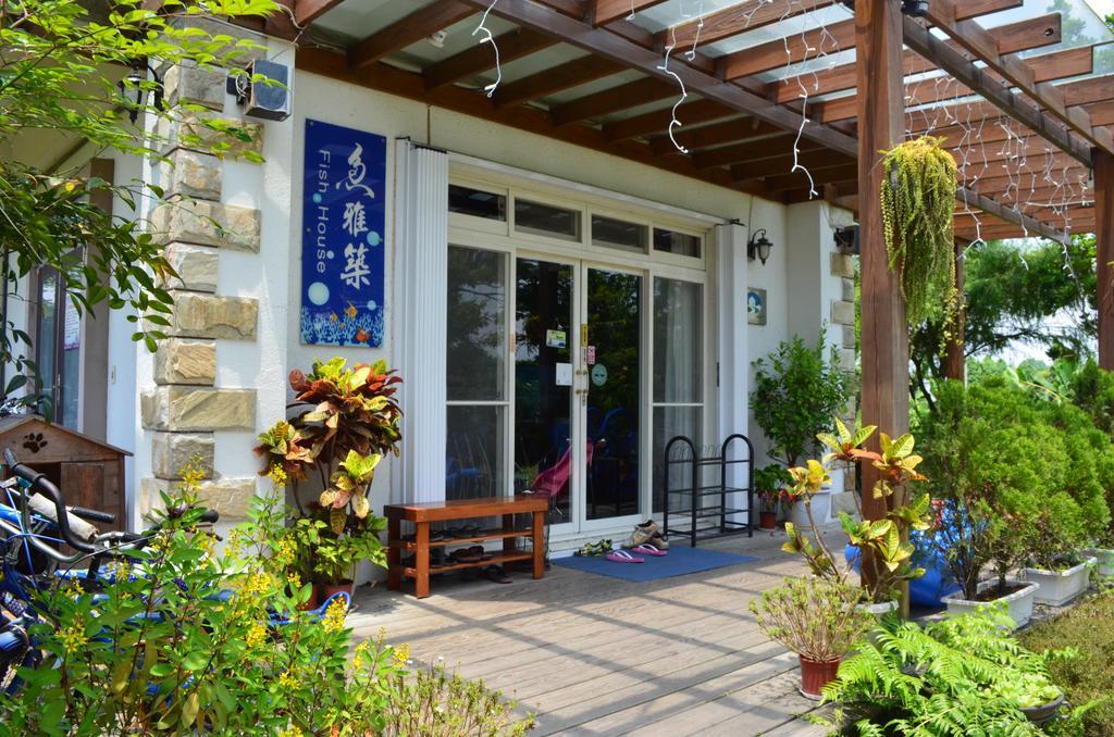 Apartmán Fish House 宜蘭獨棟別墅 戲水池 生態diy 安農溪自行車 Dongshan  Exteriér fotografie