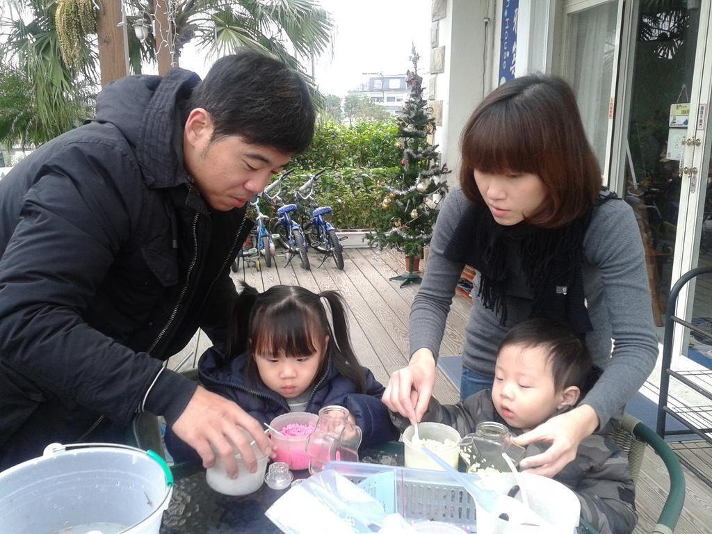 Apartmán Fish House 宜蘭獨棟別墅 戲水池 生態diy 安農溪自行車 Dongshan  Exteriér fotografie
