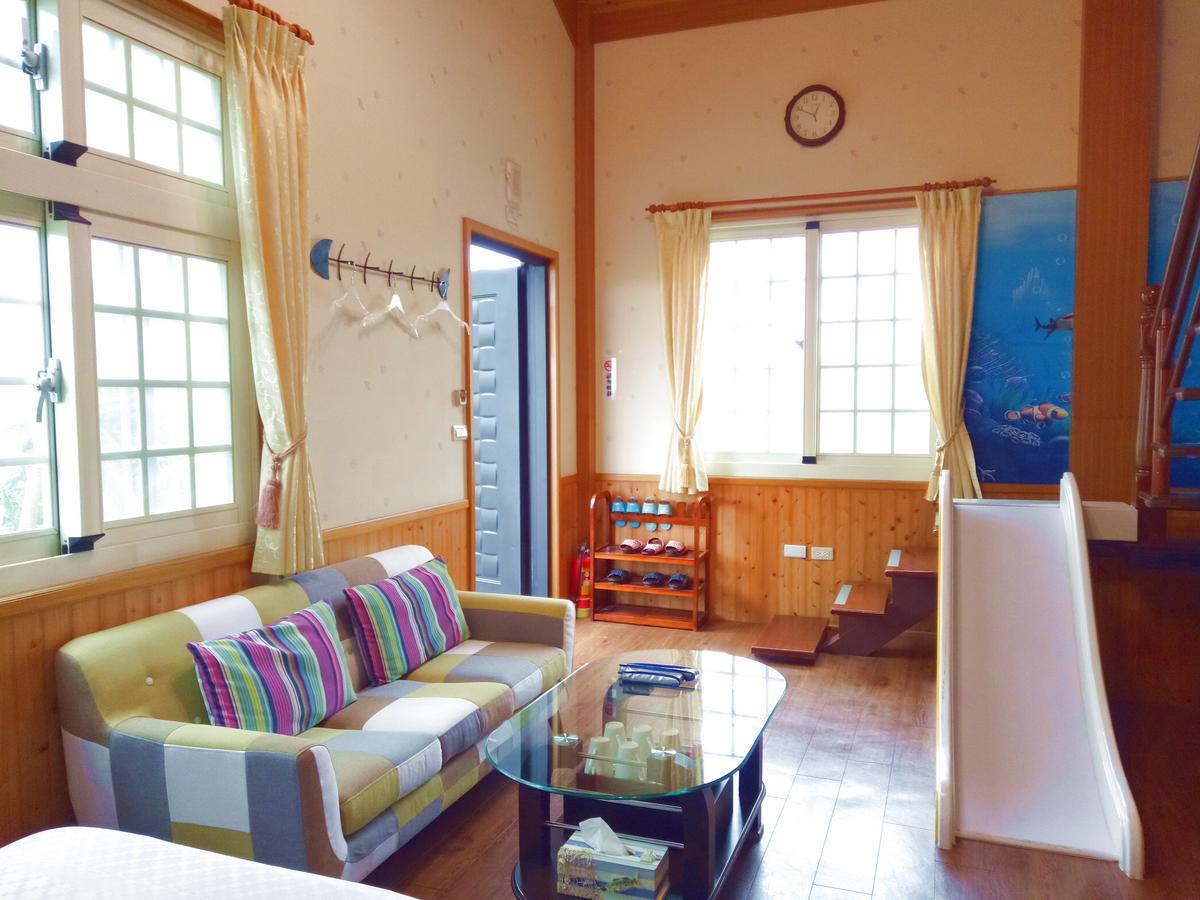 Apartmán Fish House 宜蘭獨棟別墅 戲水池 生態diy 安農溪自行車 Dongshan  Exteriér fotografie